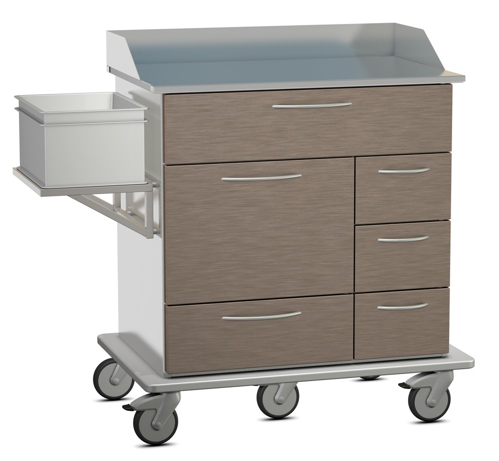 Gipsverbandwagen mit Zubehör