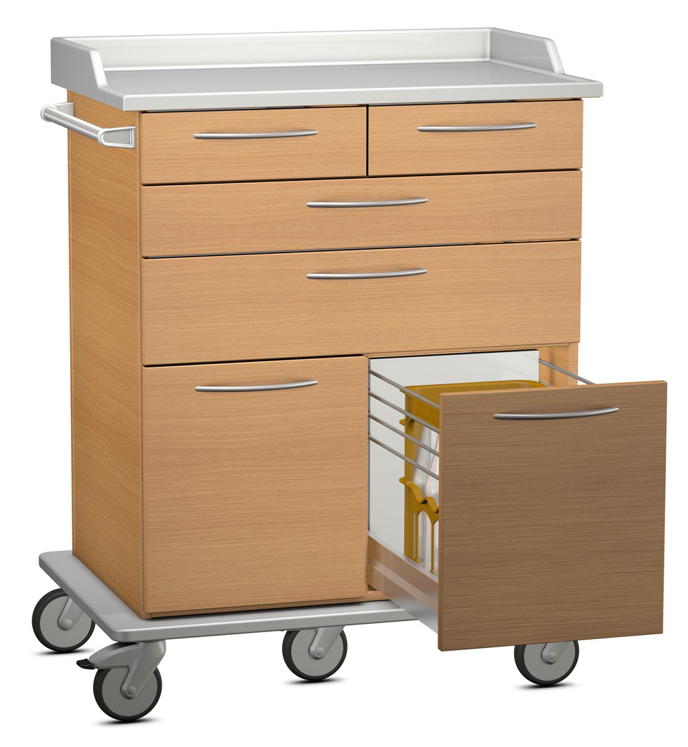 Servicewagen mit Zubehör