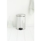 Tretabfalleimer Chromstahl, rostfrei