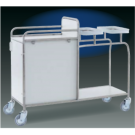 Etagenwagen mit Schrank und 2 Einspannringen