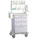 Narkosewagen mit Zubehör