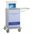 Notebookwagen mit Zubehör