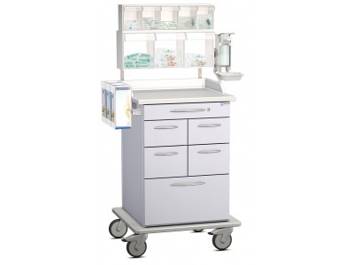 Narkosewagen mit Zubehör