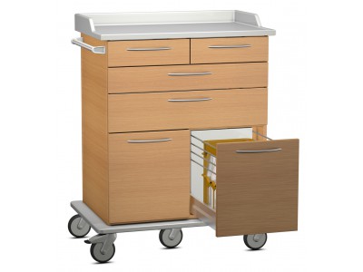 Servicewagen mit Zubehör