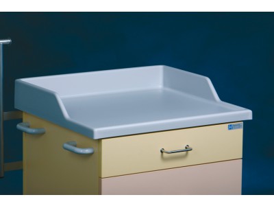 ABS-Top, aufgekantet,lichtgrau für Serien PX6/PX8