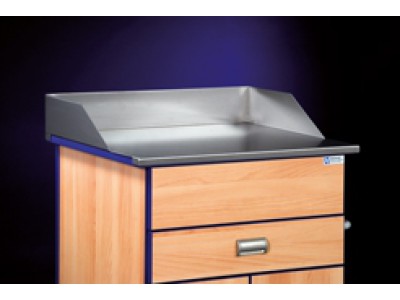 Edelstahl-Top, aufgekantet für Serien PX6/PX8