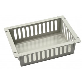 Modulkorb, ABS, lichtgrau 400 x 300 x 100 mm (BxTxH)