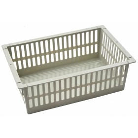 Modulkorb, ABS, lichtgrau 600 x 400 x 200 mm (BxTxH)