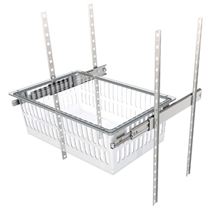 Aufnahmerahmen für Rasterschienen und Modul